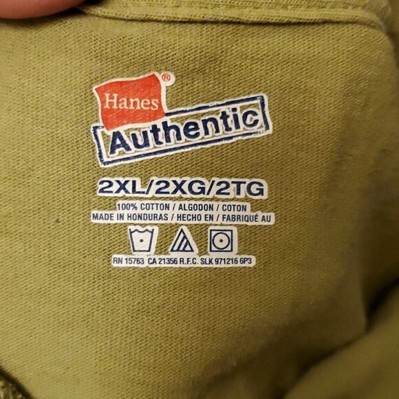 Hanes Authentic Quito's Cane Garden Bay British Virgin Islands Size 2XL - Picture 2 of 6